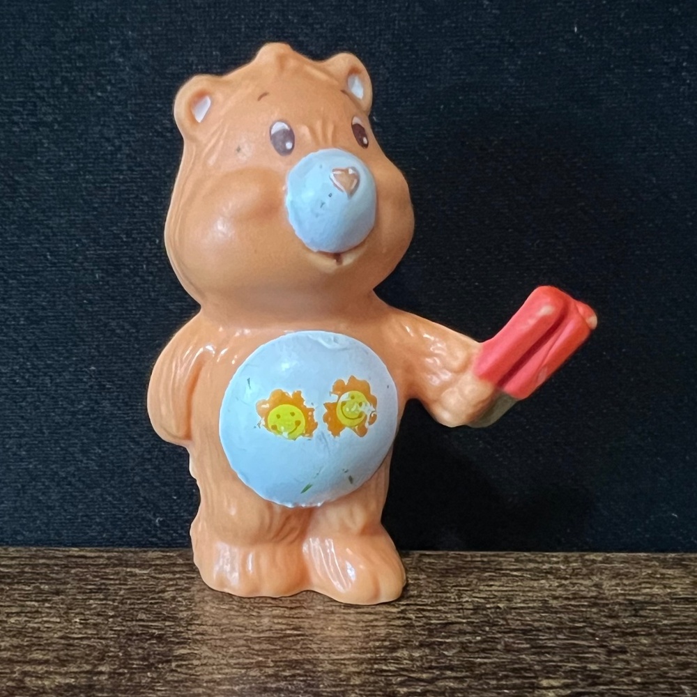 1983 Friend Bear Care Bear Miniature Figure - Picture 3 of 14